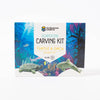 Studiostone Creative Carving Kit | Turtle and Orca | © Conscious Craft